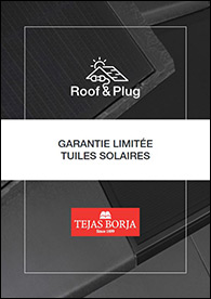 Garantie de la gamme SOLAIRE TEJAS BORJA