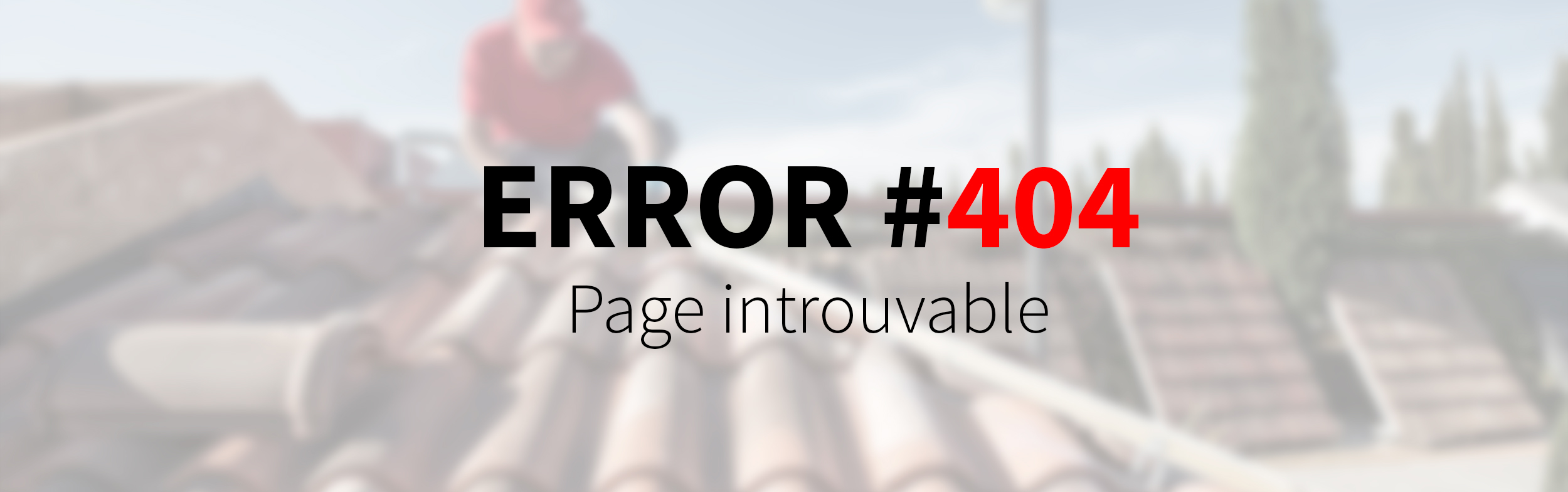 404 Page Introuvable