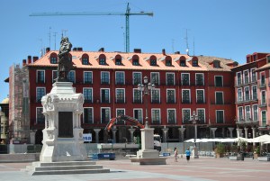 Historic building - Plaza Mayor (Valladolid, Spain)