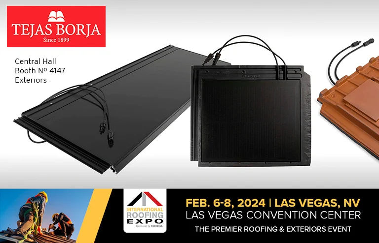 Tejas Borja participa en International Roofing Expo (IRE), en Las Vegas