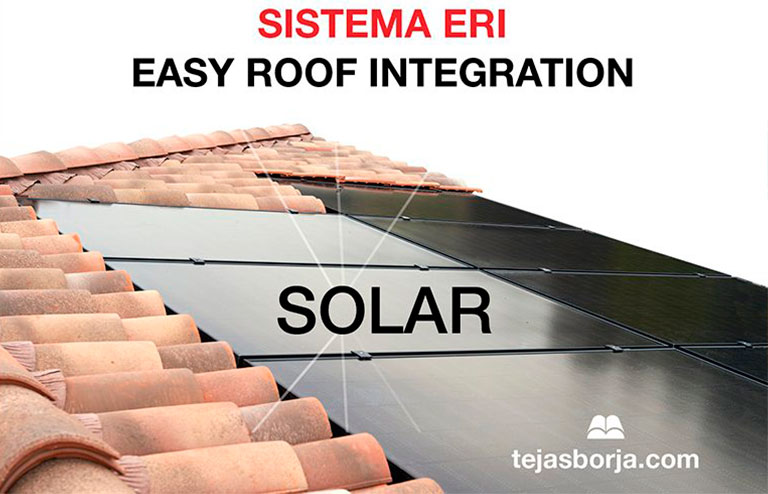 Tejas Borja presents the roof-integrated photovoltaic panel system: ERI