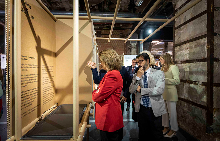 Tejas Borja colabora con la exposición “Conectados. Energía y Econciencia”