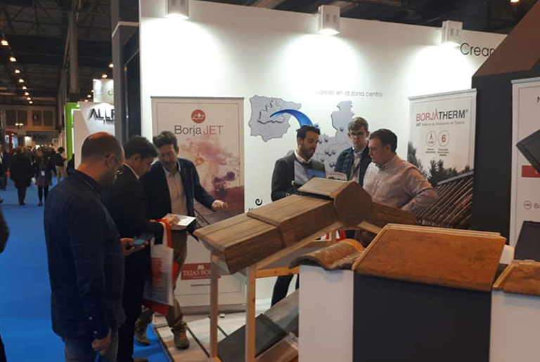 Tejas Borja presente en Construtec 2018