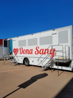 Gracias por vuestra solidaridad: Tejas Borja se une a la donación de sangre.