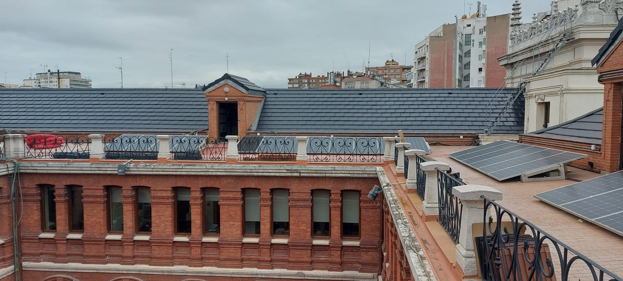 Rehabilitación de la cubierta del Ayuntamiento de Valladolid
