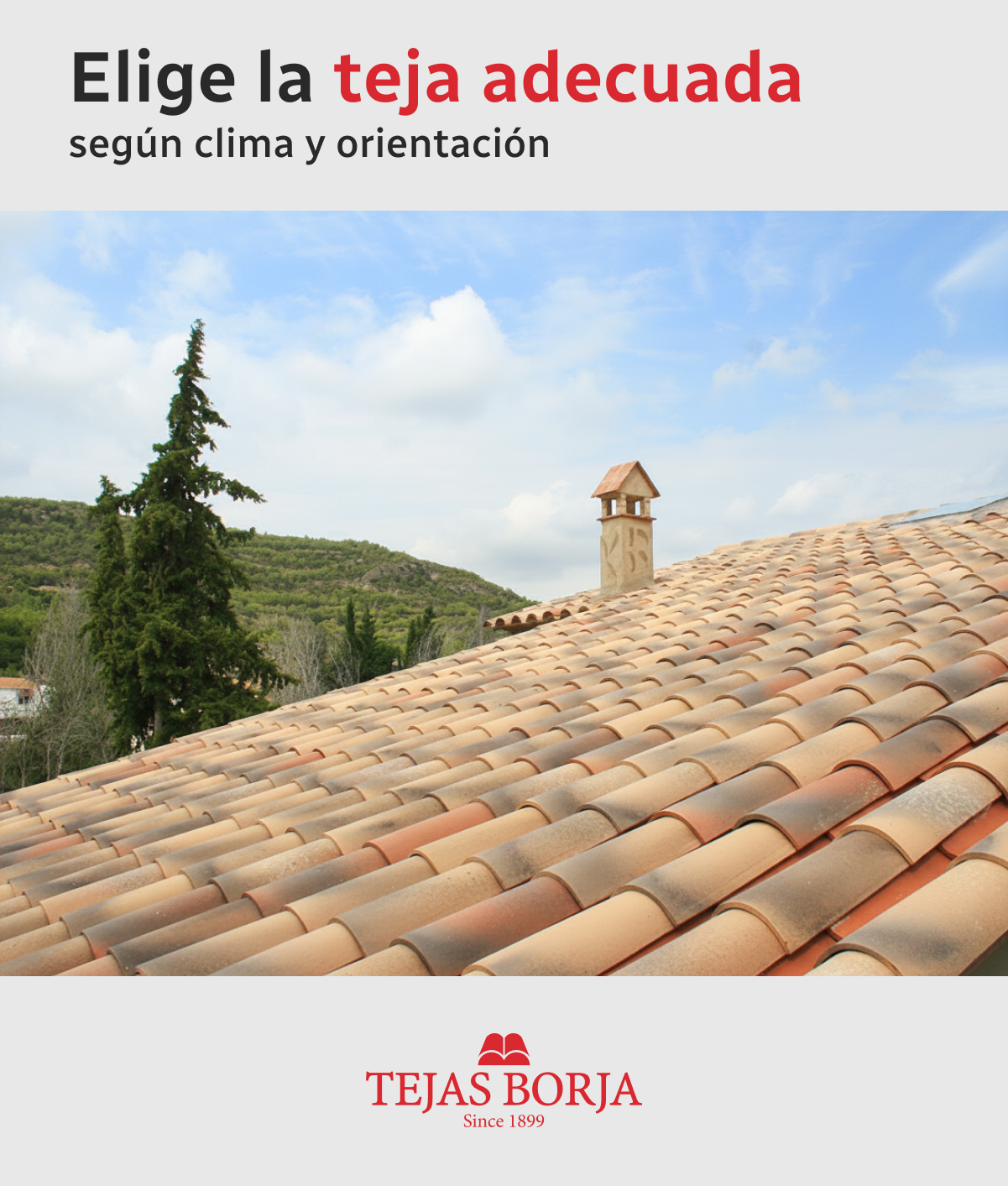 Cómo elegir la teja adecuada según el clima y la orientación